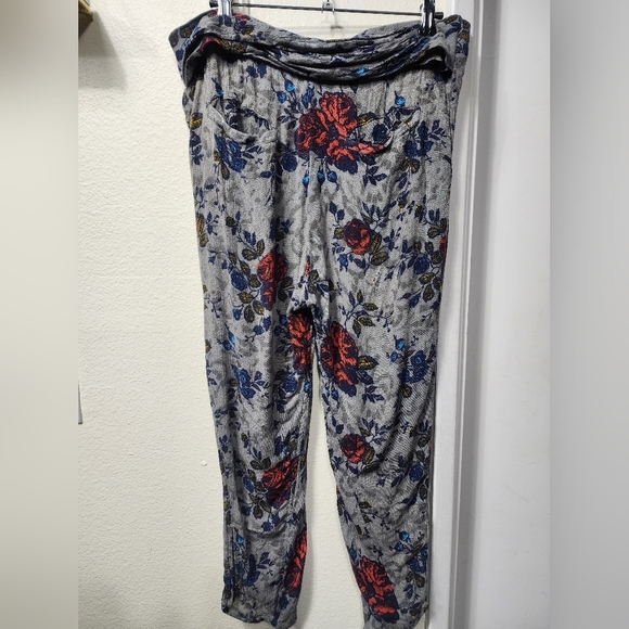 Free People Got Me Twisted Harem Pants Gray - Size XS - Picture 6 of 8
